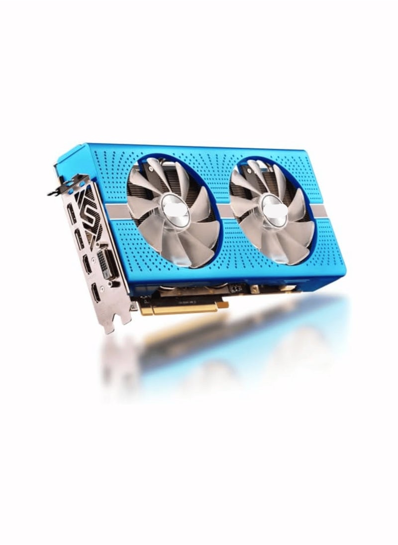 Generic RX 590 Graphics Card – 8GB GDDR5 – High Clock Speeds – Dual Fan Cooling – Gaming Performance 