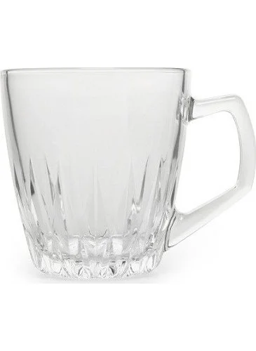 Paşabahçe 55713 Sapphire Handled Tea Glass 250 cc 6 Pcs.