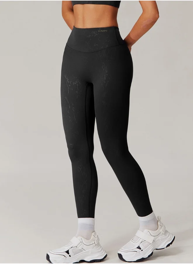 كون.يوغا Womens High Waist Contour Seamless Workout sport Leggings Yoga Pants Tummy Control Running Pants