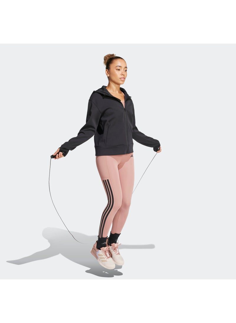 Adidas Designed-For-Training Full-Zip Hooded Sweatshirt  - Image 5