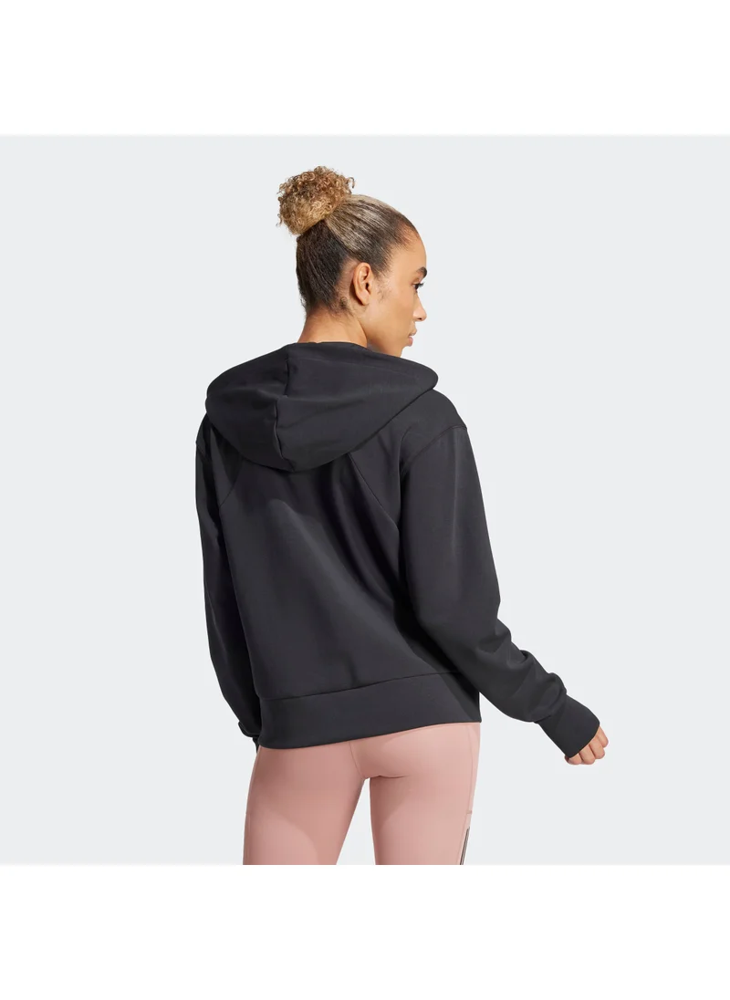 Adidas Designed-For-Training Full-Zip Hooded Sweatshirt