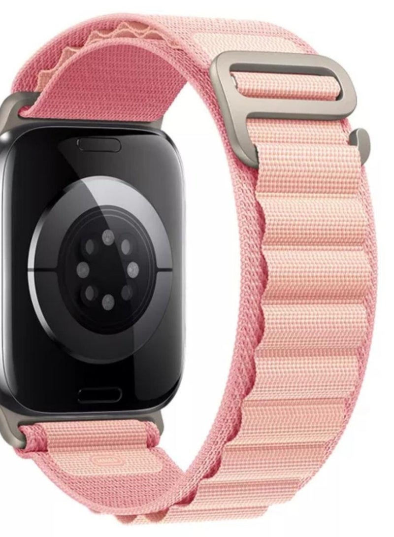 Replacement band for Apple Watch  pink color  size 44