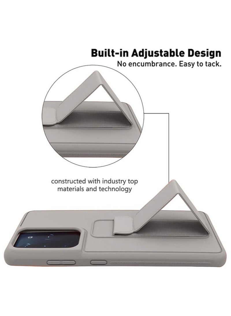 ELTRAZONE Samsung Galaxy Magnetic Stand & Holder, Premium Silicone Hand Strap Grip, Car Mount Kickstand Case Finger Grip Cover Samsung Galaxy S22, - Image 5