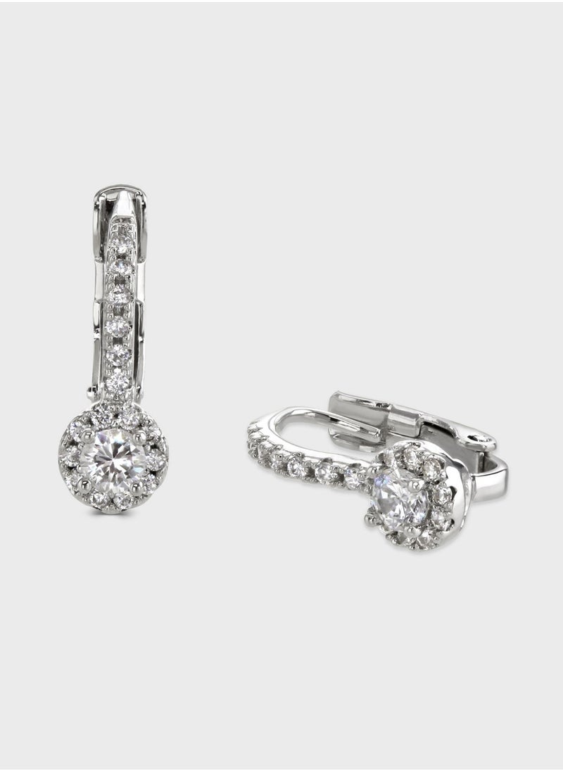 BUCKLEY LONDON Pave Drop Earring  - Image 1
