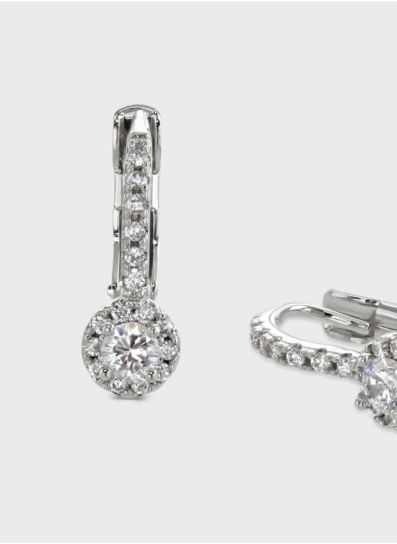 BUCKLEY LONDON Pave Drop Earring  - Image 2