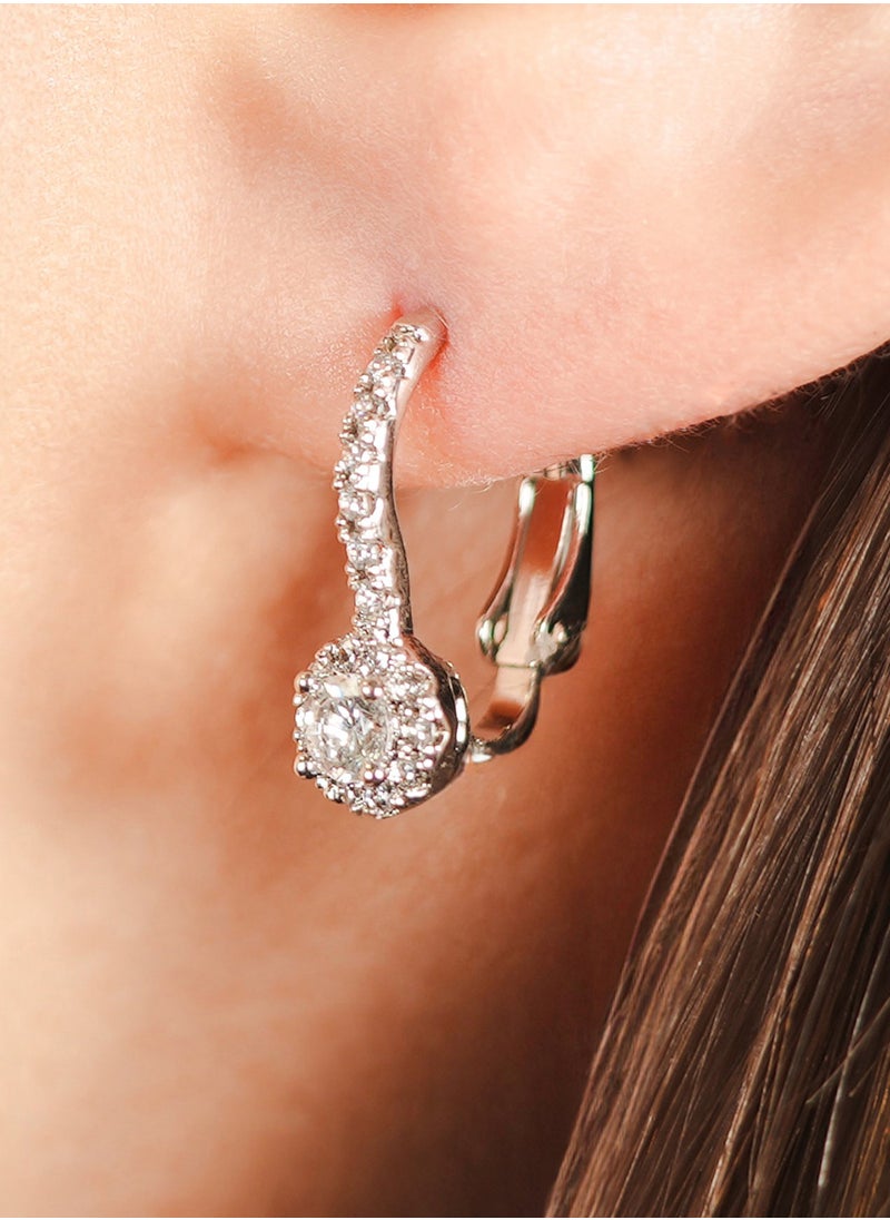 BUCKLEY LONDON Pave Drop Earring  - Image 3