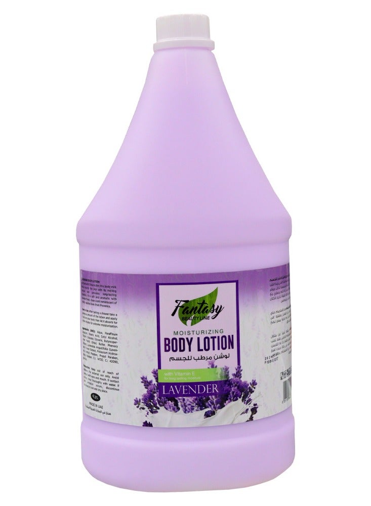 خط الجمال الخيالي لوشن الجسم فانتاسي باللافندر 3.78 لتر – مرطب مغذي لبشرة ناعمة وملساء - Image 1