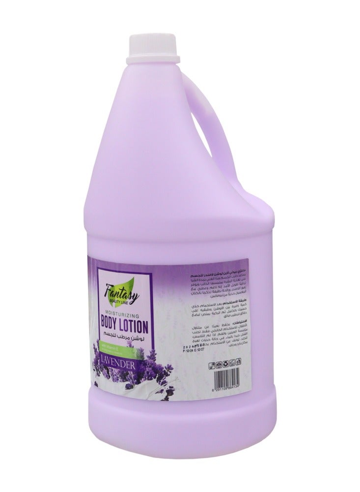 خط الجمال الخيالي لوشن الجسم فانتاسي باللافندر 3.78 لتر – مرطب مغذي لبشرة ناعمة وملساء - Image 2