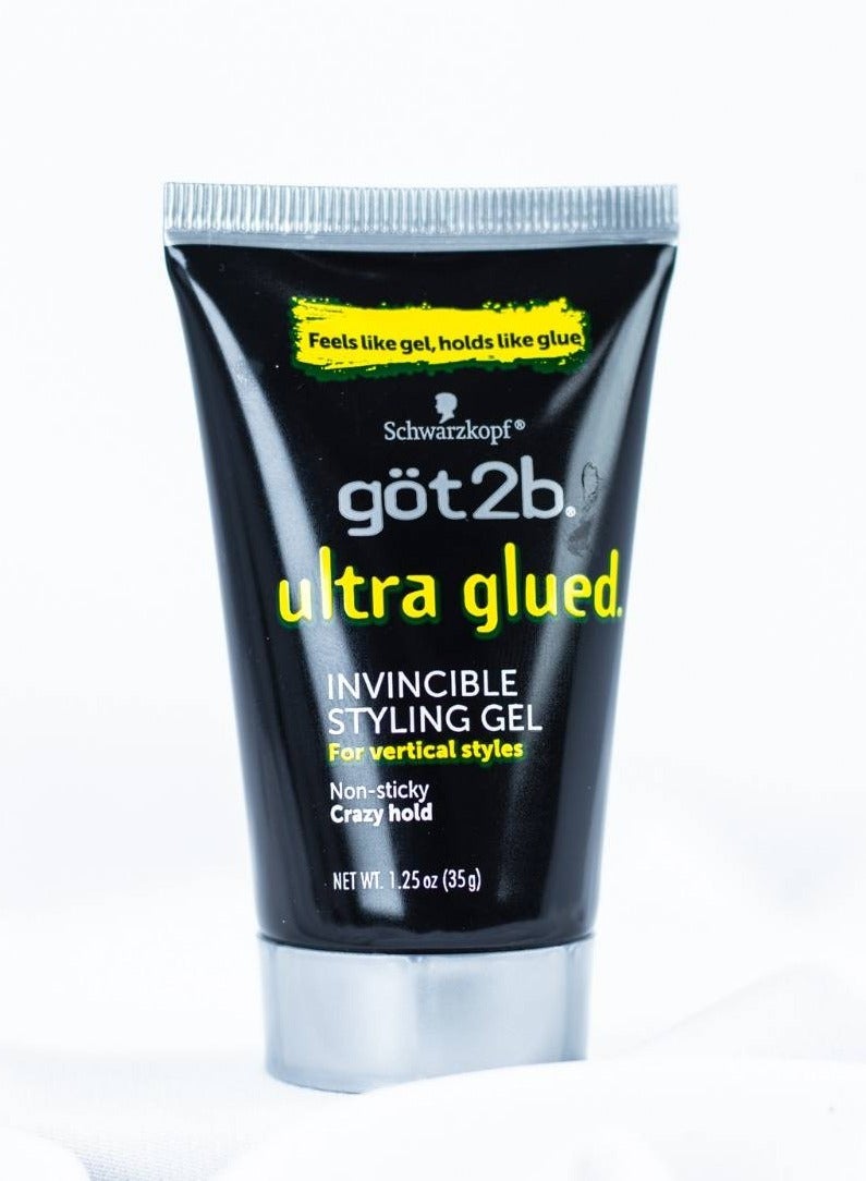 Got2b (Pack of 2) Ultra Glued Invincible Styling Gel, 2x1.25 oz - Image 2