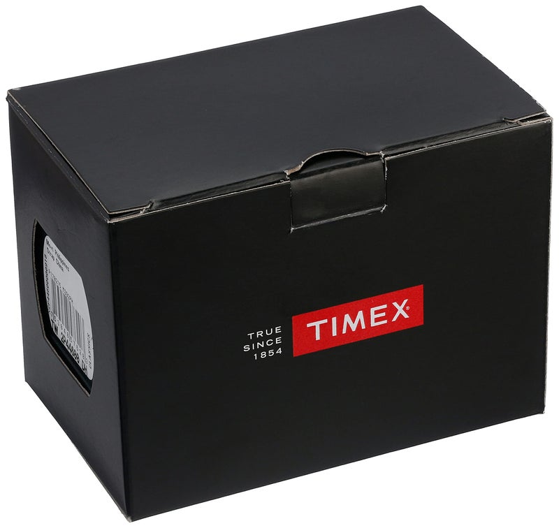 TIMEX ساعة تيمكس النسائية T21912 كافاتينا بحزام جلد أسود - Image 3