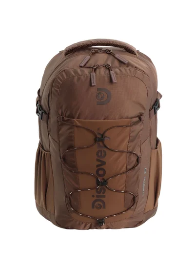 Discovery Discovery Outdoor 23L Backpack  Brown for Adventure, Durable Lightweight Water Resistant Multi-Compartment Bag for Men Women Hiking Trekking Camping Travel