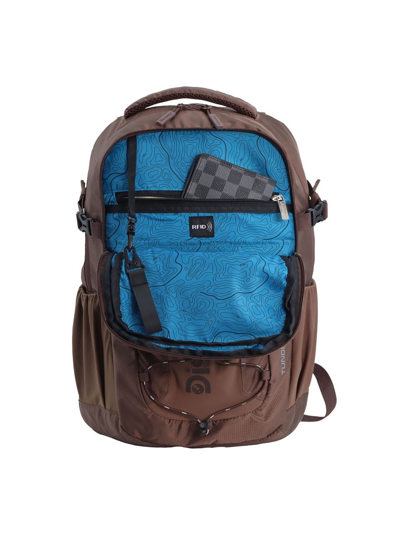 Discovery Outdoor 23L Backpack  Brown for Adventure, Durable Lightweight Water Resistant Multi-Compartment Bag for Men Women Hiking Trekking Camping Travel - pzsku/Z7A16632D4458EE71F365Z/45/_/1721993631/9f9ff3d2-d6b3-4cd7-a17d-5d3a24cc2ba8