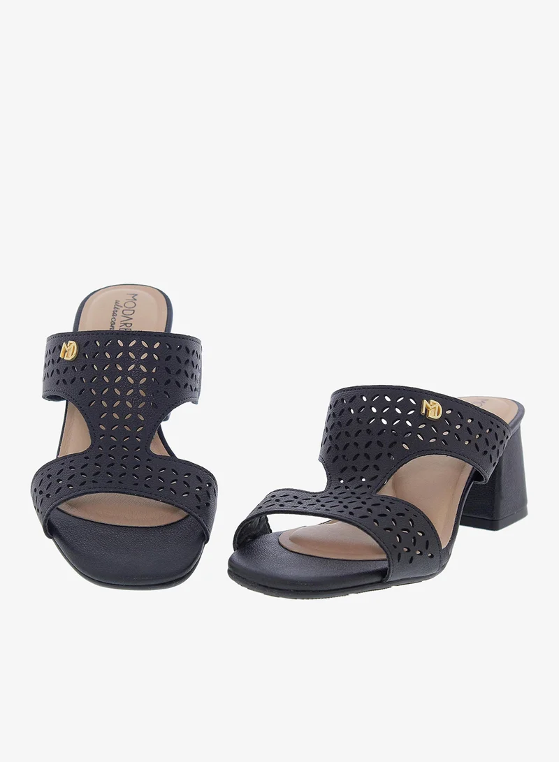 Modare Black Modare Women’s Flat Summer Footwear – Lightweight Slip-On Comfort with Stylish Casual Design for Women | Best Price UAE
