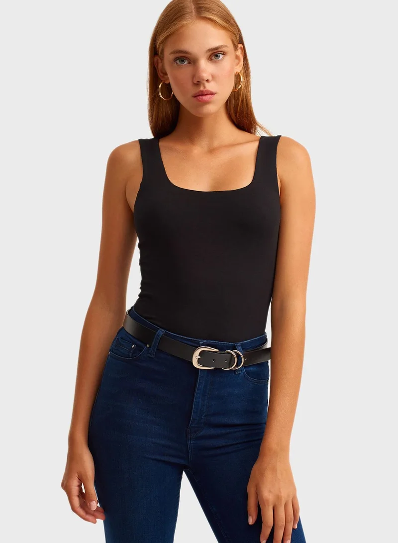 OXXO Square Neck Tank Top