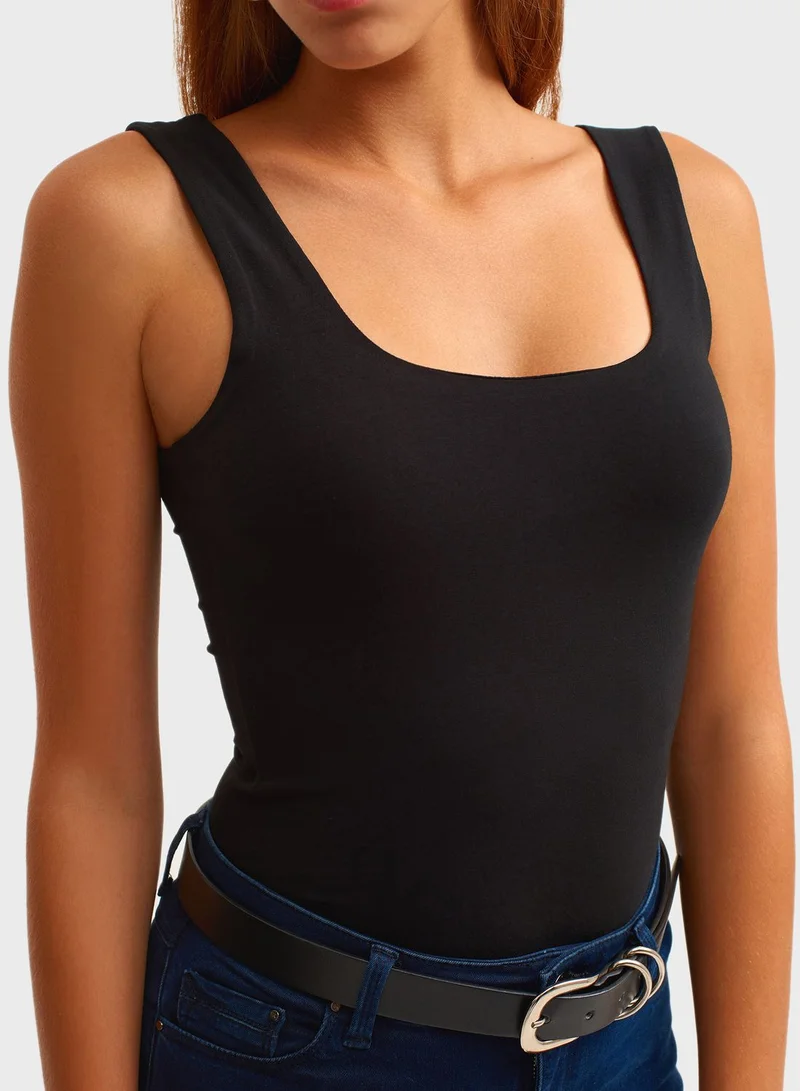 OXXO Square Neck Tank Top