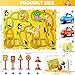 Bennol Puzzle Tracks Car Toys Gifts for 3 4 5 Year Old Boys 48PCS Puzzle Racer Cars Play Set for Kids Ages 35 46 Toys Gifts for 3 4 5 Year Old Boys Puzzle Racer Kids Car Track Set - Image 4