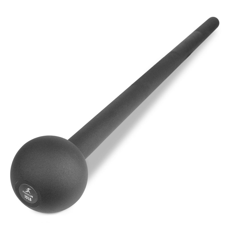 ProsourceFit Steel Macebell, Heavy Duty Steel Mace, Workout Mace with Non-Slip Grip for Gada, Strength and Core Training, 10lb - Image 1
