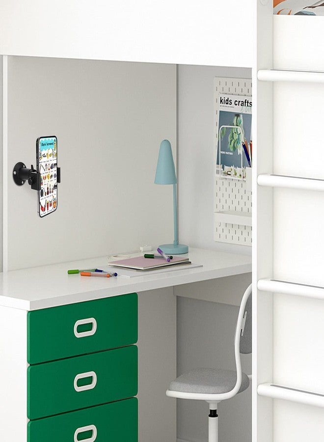 iTODOS Wall Mount Phone Holder Bracket with 360°Adjustable Mount for iPhone/Nexus/LG Smart Phones and GPS Navigator,Compatible with 3.5~6.5inch Width - Image 2