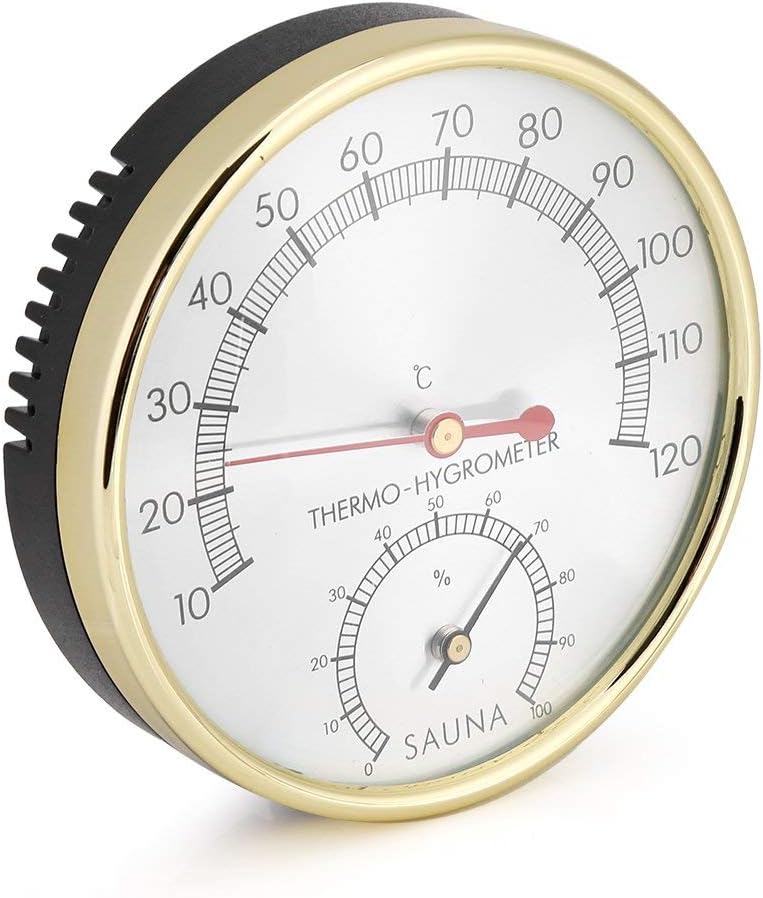 klarako Sauna Thermometer, Sauna Hygrometer, Multifunctional 2 In 1 Sauna Thermometer And Hygrometer For Measuring Temperature And Humidity In Houses Offices Workshops Schools And More - Image 5