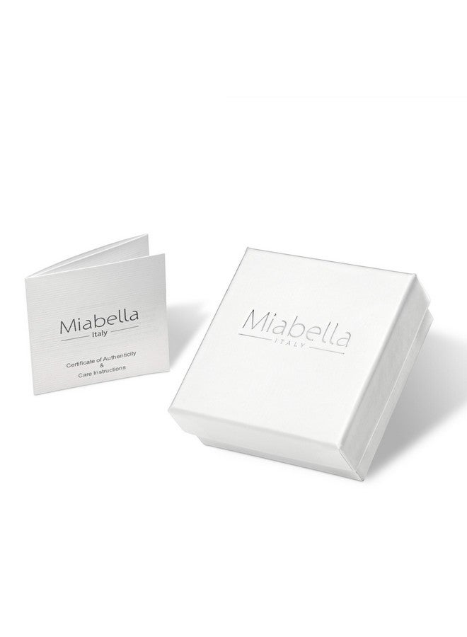 MiaBella سوار سلسلة حلقات ورقية 3 مم من الفضة الإسترلينية 925 الإيطالية للنساء والرجال، مصنوع في إيطاليا (الطول 8 بوصات) - Image 5