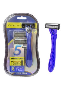 BOLAND LAURA Boland Laura Men's Razor with 6 Extra Blades  - Image 1