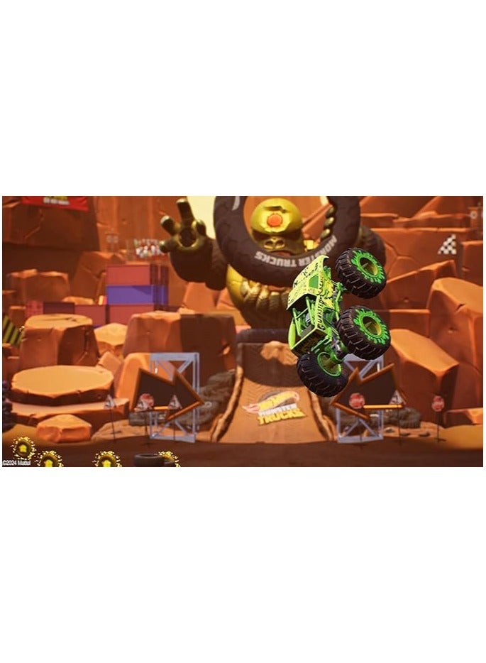 H120 Hot Wheels Monster Trucks Stunt Mayhem - Nintendo Switch - Original - Image 2