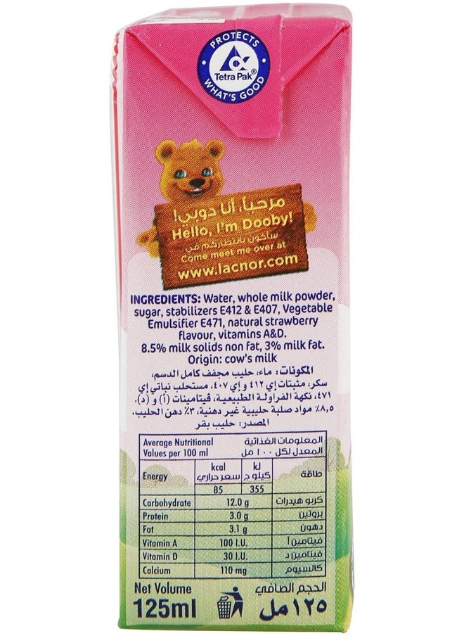 Lacnor Lacnor Junior Strawberry Milk 125ml  - Image 5