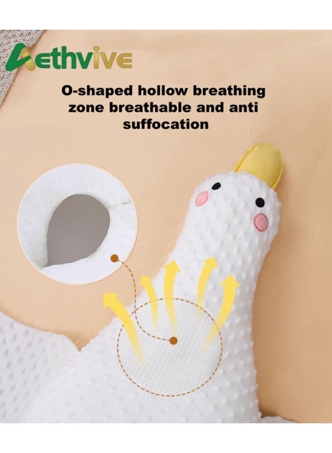 Aethvive Baby Nursing Pillow, Breastfeeding Pillows for Babies, Infant Exhaust Pillow, Nursery Pillows, Newborn Soothing Doll for Sleeping and Relief of Flatulence - Image 5