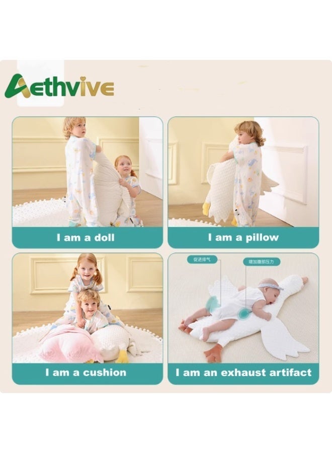 Aethvive Baby Nursing Pillow, Breastfeeding Pillows for Babies, Infant Exhaust Pillow, Nursery Pillows, Newborn Soothing Doll for Sleeping and Relief of Flatulence - Image 2