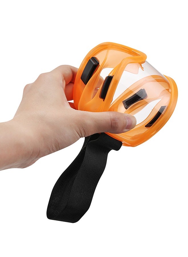 Anti-Mist Welding Saftey Goggle - Orange Frame