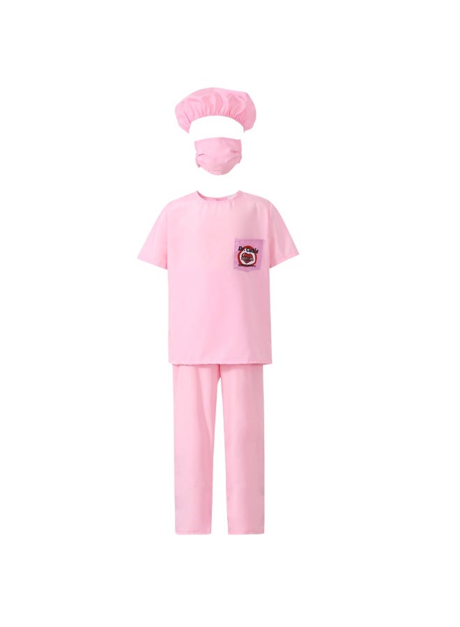 NIBEMINENT The lovely medical doctor hugs the treatment work clothes, children's operating room role-playing performance costumes  - Image 1