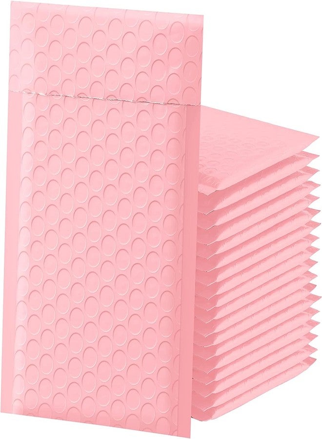 Breewell® 8 x 5 Inch Off Pink Padded Envelopes Seal Bubble Bags Bubble Mailer Bag Shipping Pack of 50 –Off Pink - Image 1