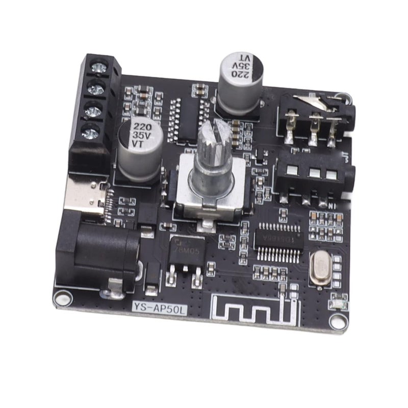 Light & heavy use compatible Amplifier Board High Power Dual Channel Stereo Digital Amplifier Module 2x50W DC12 24V Trendy varied sizing alternatives - Image 4