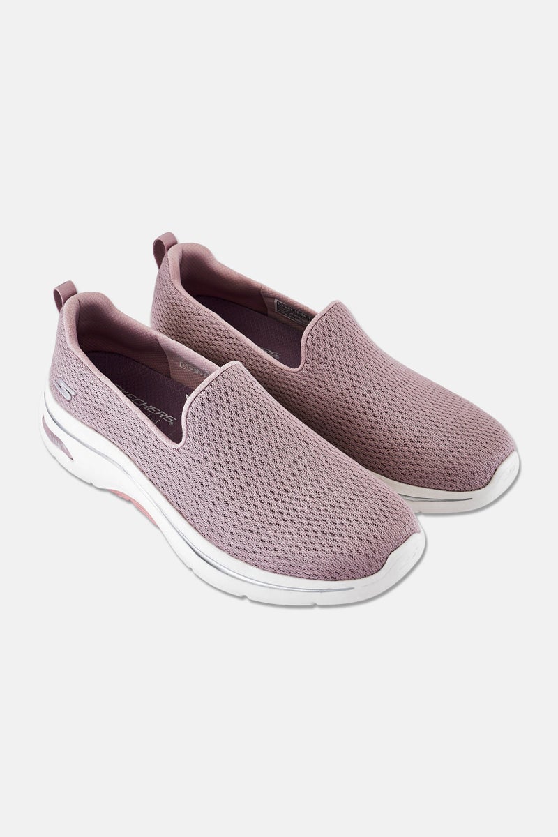 SKECHERS أحذية نسائية أرش فيت 2,0 سليب أون جو ووكينج، لون اللافندر - Image 2