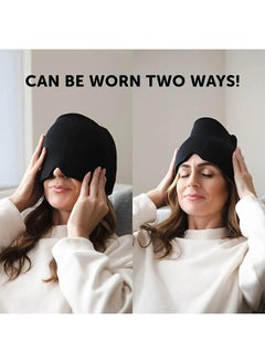 Arabest Reusable Cooling / Heat Gel Head Cap for Migraine Sinus Tension and Stress Pain Relief  - Image 3