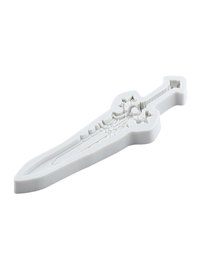 MYPRACS Flower Sword Silicone Mold Weapon Sword Fondant Molds For Cake Decorating Cupcake Topper Polymer Clay Chocolate Candy Gum Paste - Image 4