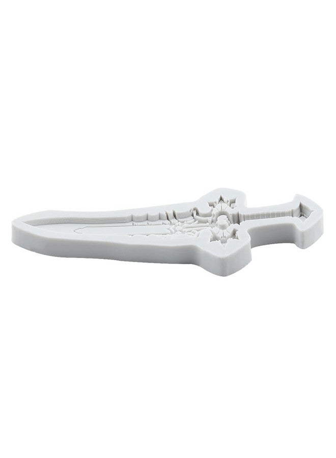 MYPRACS Flower Sword Silicone Mold Weapon Sword Fondant Molds For Cake Decorating Cupcake Topper Polymer Clay Chocolate Candy Gum Paste - Image 5