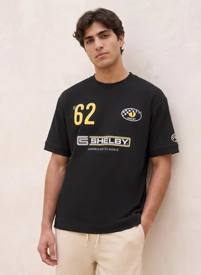 SP Characters Shelby American Classic Cotton Crew Neck T-shirt