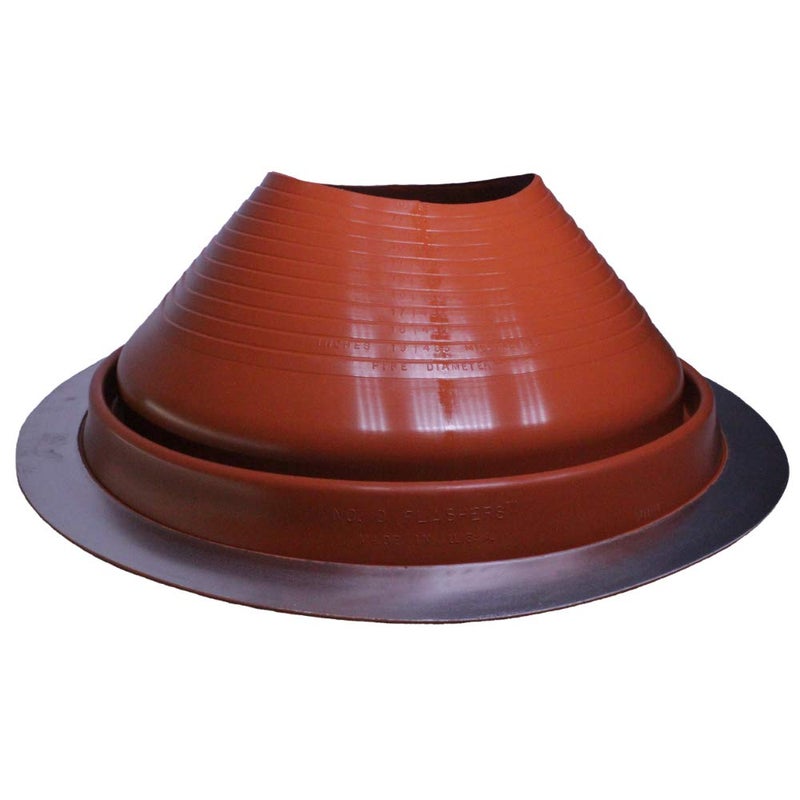 Flashers 9 Silicone High Temp Flexible Roof Jack Pipe Boot Metal Roofing Pipe Flashing Pipe OD 10 to 19 100 Made in The USA