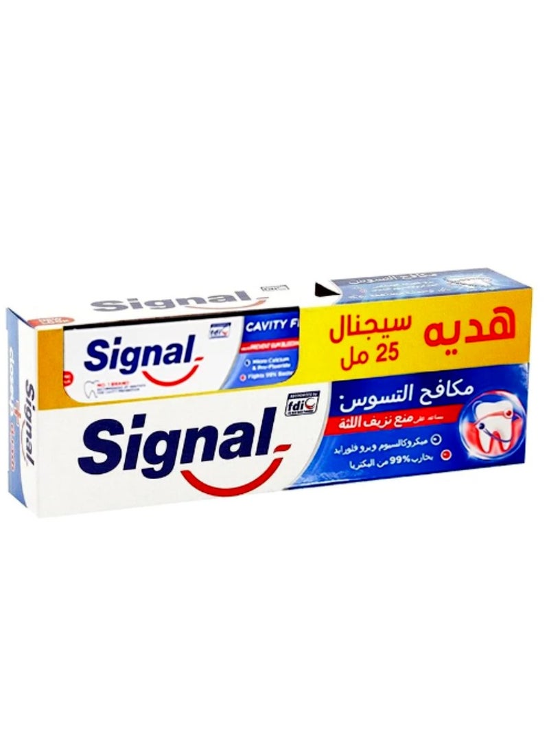 Signal Toothpaste Cavity Fighter 120 Ml + Toothpaste Cavity Fighter 25 Ml Free - pzsku/Z7A179D83A6DEF2073232Z/45/_/1733839750/d2443e2e-80be-4c9f-9437-6b66ee4b235c