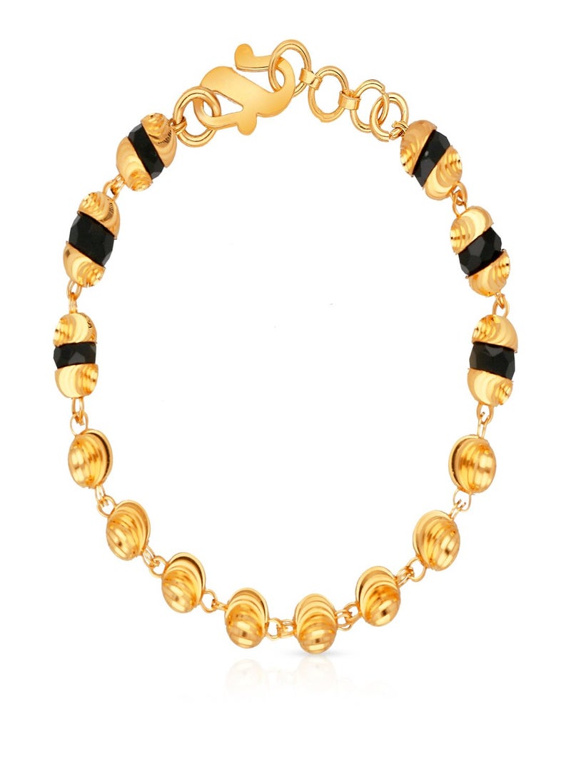 Malabar Gold and Diamonds 22 KT 916 Purity Gold Bracelet HTBR075  - Image 1