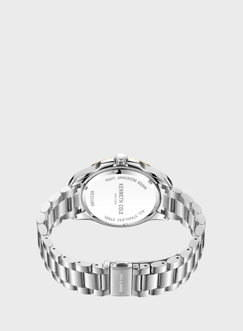 Kenneth Cole Stainless Steel Analog Watch