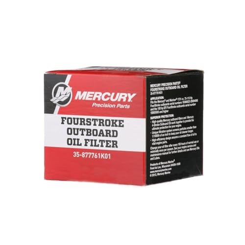 Mercury Outboard 4-Stroke Oil Filter 35-877761K01 - Image 3