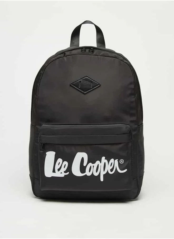 لي كوبر Lee Cooper Print Backpack with Adjustable Shoulder Straps