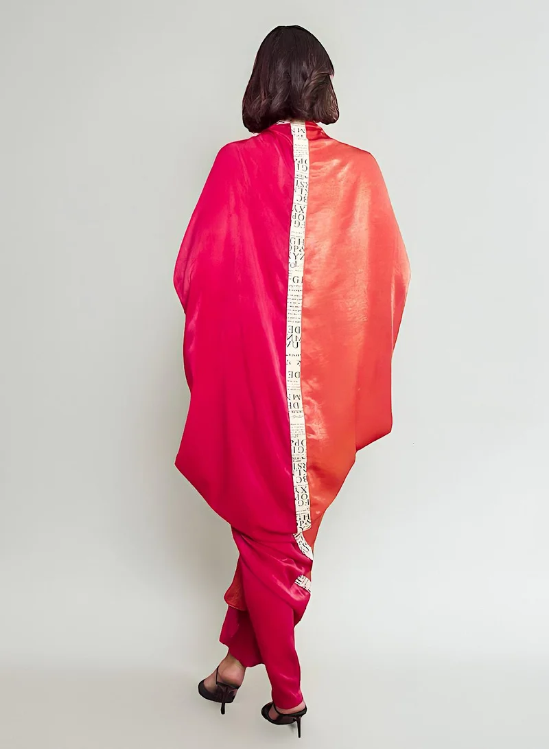 إكستاسي Dual shade kaftan