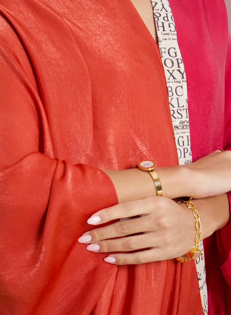 Ecstacy  Dual shade kaftan for Women | Best Price UAE