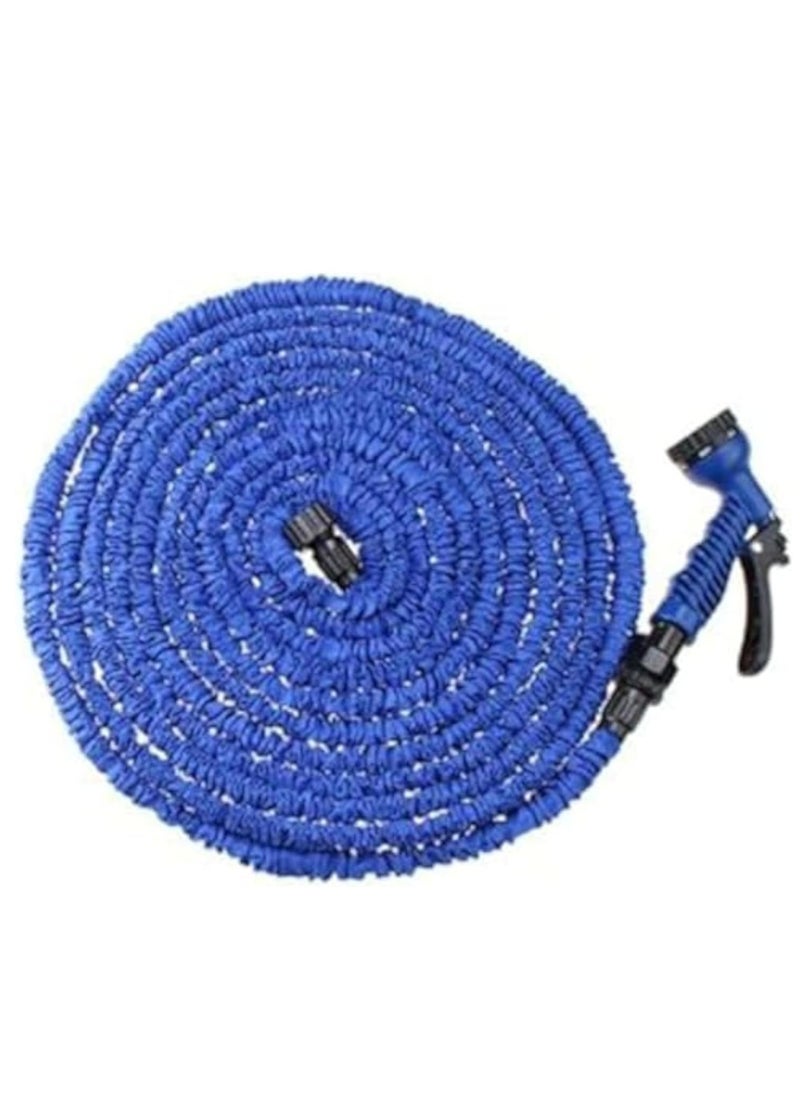ماركة غير محددة Expanding Hose - 100Feet - 30 Meters blue - خرطوم مياه قابل للتمدد - 100 قدم - ازرق  - Image 1
