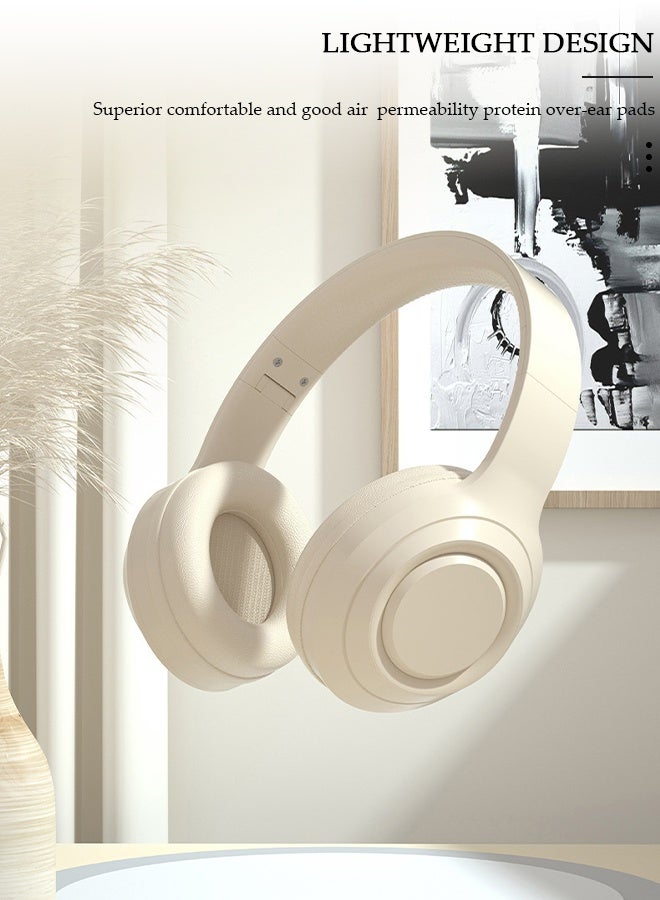 DUNISO Bluetooth Headphones Over Ear Wireless Headphones with Microphone Teenager Use HiFi Stereo Foldable Lightweight Headset, Deep Bass for Home Office Cellphone PC - Image 3