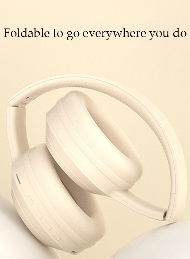DUNISO Bluetooth Headphones Over Ear Wireless Headphones with Microphone Teenager Use HiFi Stereo Foldable Lightweight Headset, Deep Bass for Home Office Cellphone PC  - Image 4