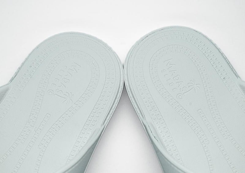 Madas White Slide Waterproof Beach Slides - Unisex - Image 2